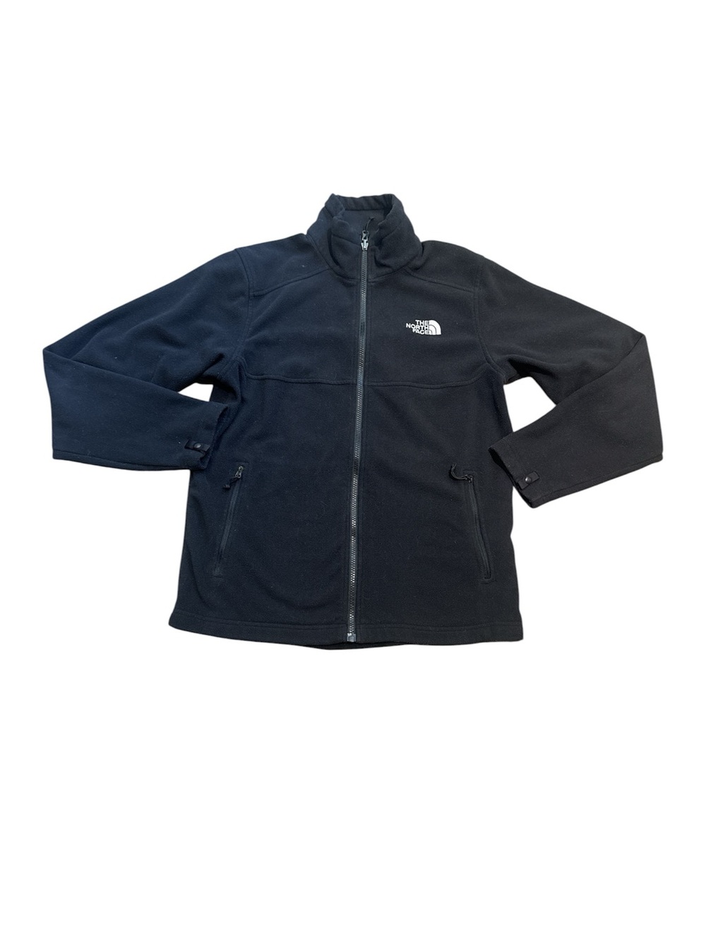The North Face Black Lightweight Full-Zip Fleece Jacket